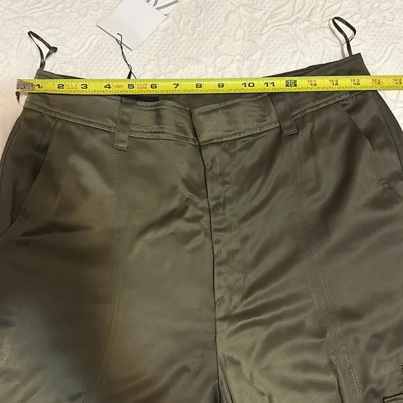 ZARA SATIN JOGGERS. SIZE MEDIUM - Picture 7 of 10